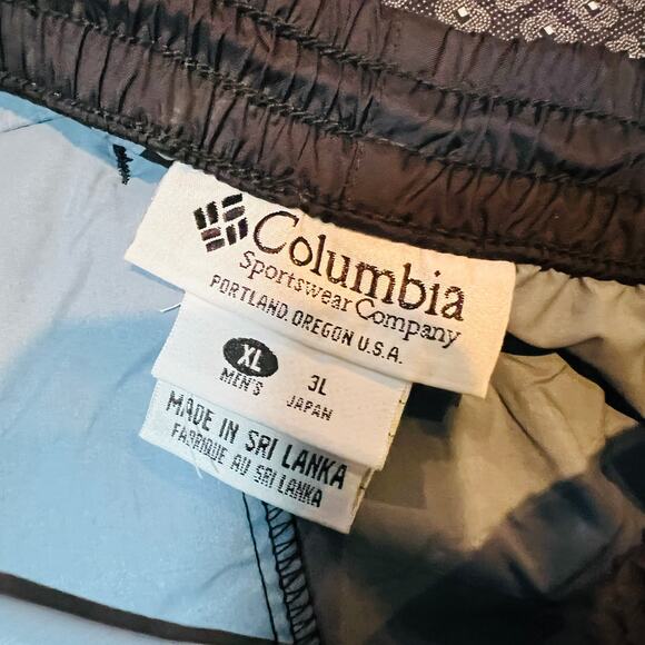 Columbia Active Packable Pant Black Casual Sport Hiking Rain - XL - Picture 6 of 6